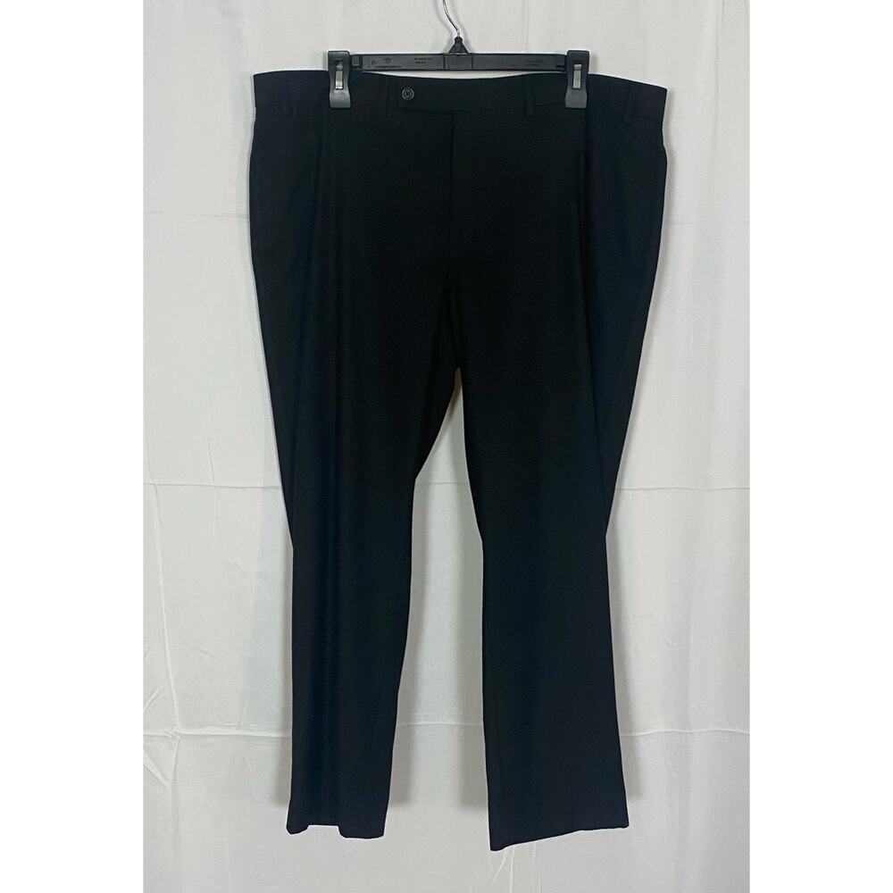 Lauren Ralph Lauren Men's Premium Black Dress Pants 38W 27L Classic Fit Stretch